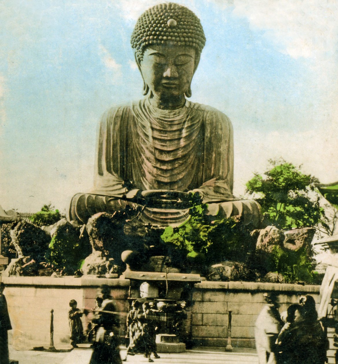 بوذا ، كوبي ، c.1900 (صورة زخرفية) بواسطة مصور ياباني