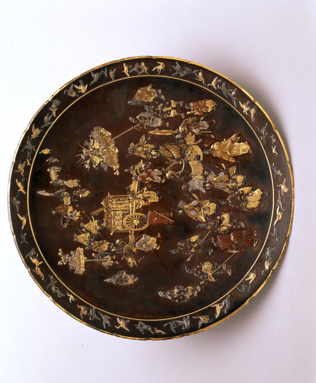 الشاحن ، c.1885 (برونزي ، فضي ، نحاسي ومذهب) بواسطة المدرسة اليابانية