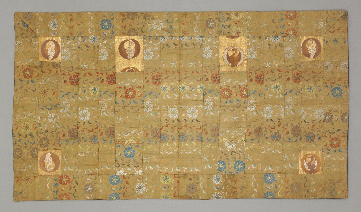كيسا ، c.1688-1703 (قماش حريري: مرقع ومخيط) بواسطة المدرسة اليابانية