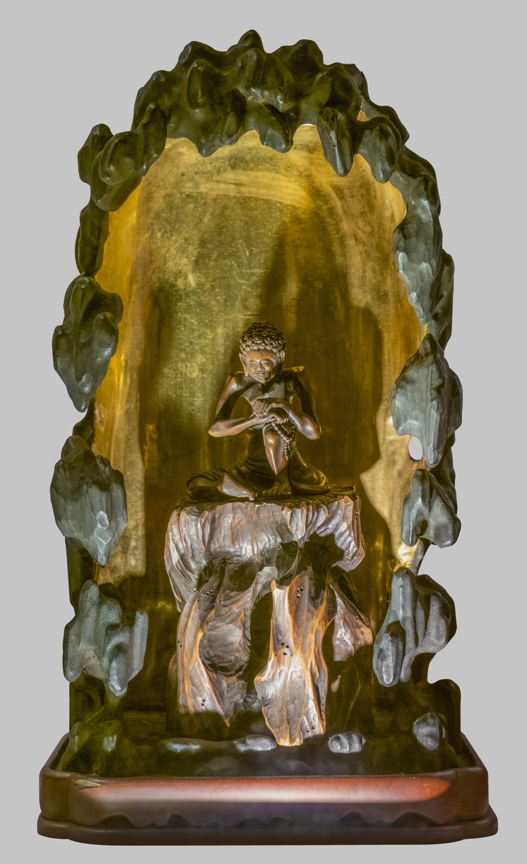 Shakyamuni ascetic. Japan, Edo period بواسطة المدرسة اليابانية