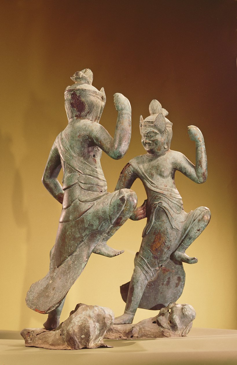 Zao Gongen، Heian Period (794-1185) (برونز ذهبي) بواسطة المدرسة اليابانية