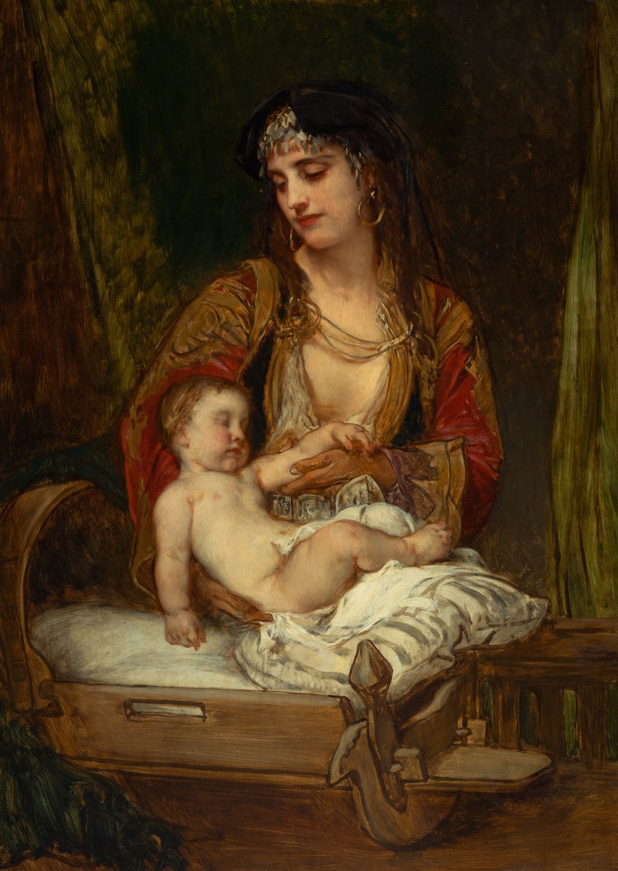 الجبل الأسود مادونا ، 1865 بواسطة ياروسلاف سيرماك