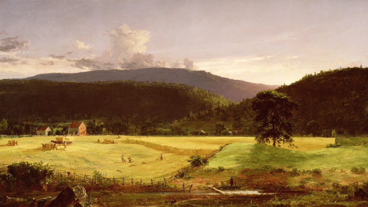 جبال Bareford ، West Milford ، New Jersey ، 1850 بواسطة جاسبر فرانسيس كروبسي