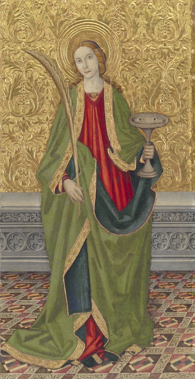 سانت لوسي ، ج 1500 بواسطة جاومي الأصغر Vergós