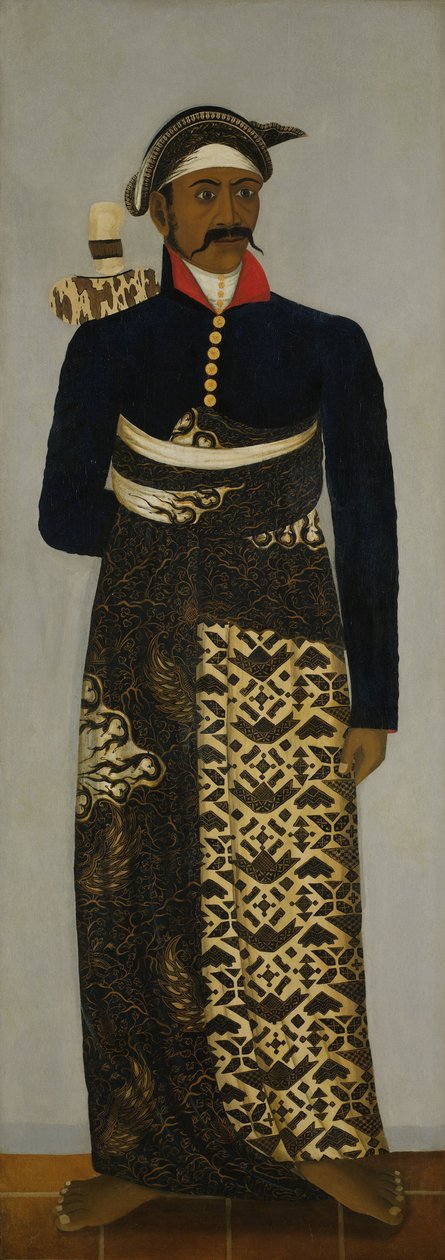 مسؤول محكمة جاوي ، c.1820-70 بواسطة المدرسة الجاوية