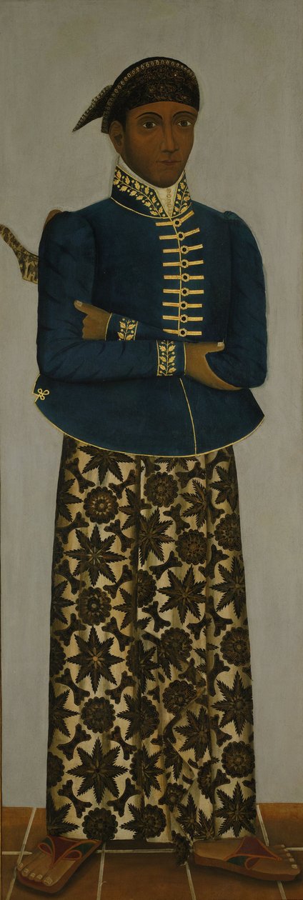 مسؤول محكمة جاوي ، c.1820-70 بواسطة المدرسة الجاوية