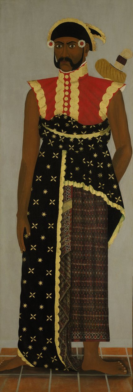 مسؤول محكمة جاوي ، c.1820-70 بواسطة المدرسة الجاوية
