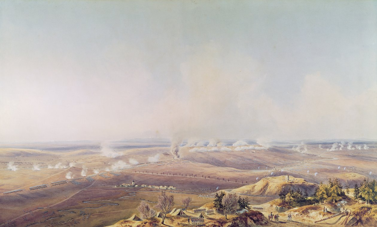 معركة أوسترليتز ، 2 ديسمبر 1805 ، تين أوكلوك ، 1835 بواسطة حصن جان انطوان سمعان