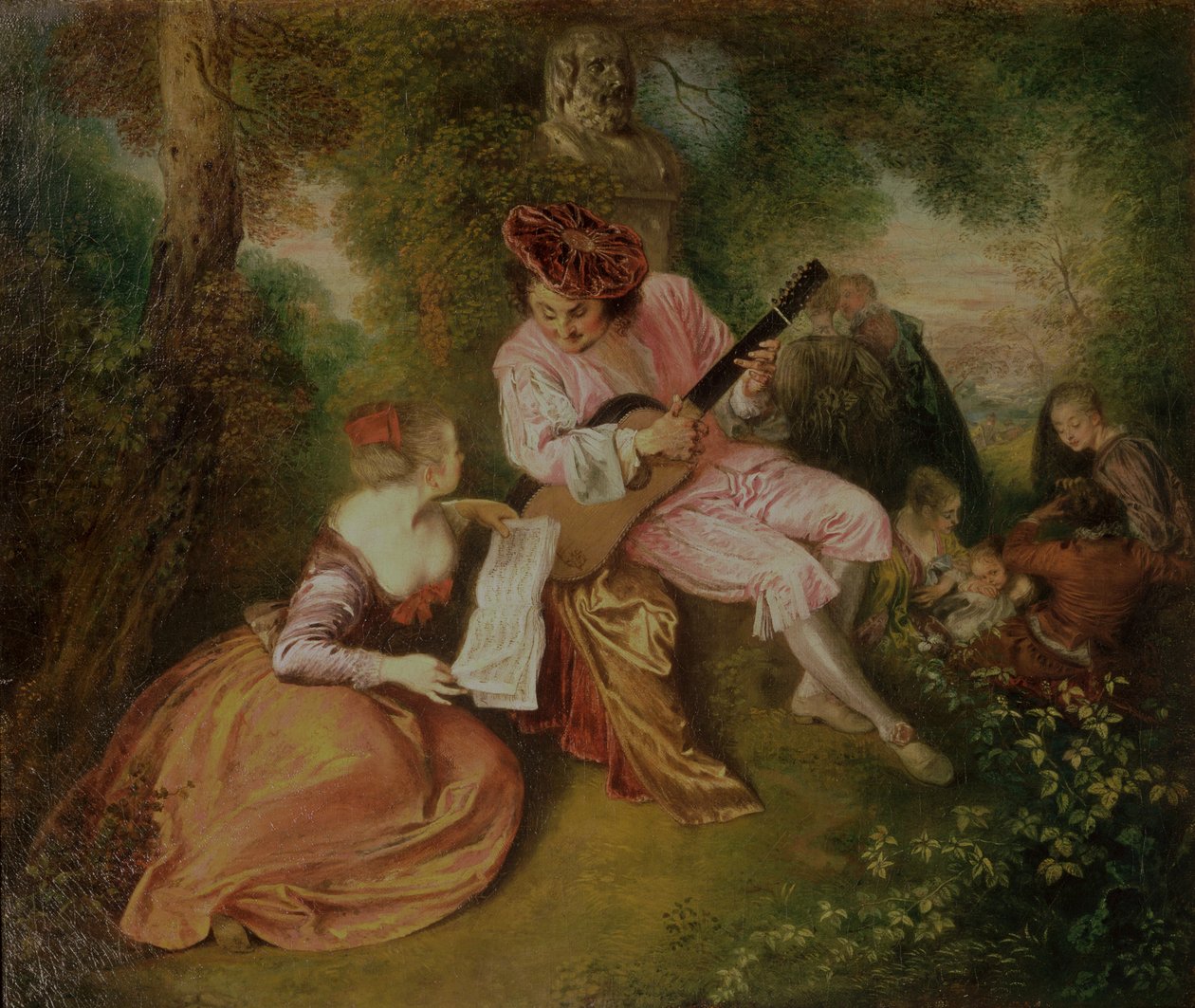 مقياس الحب ، 1715-18 بواسطة جان أنطوان واتو