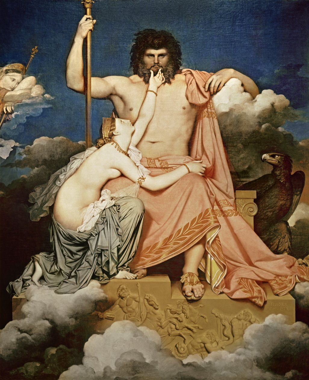 المشتري و Thetis ، 1811 بواسطة جان أوغست دومينيك إنجرس