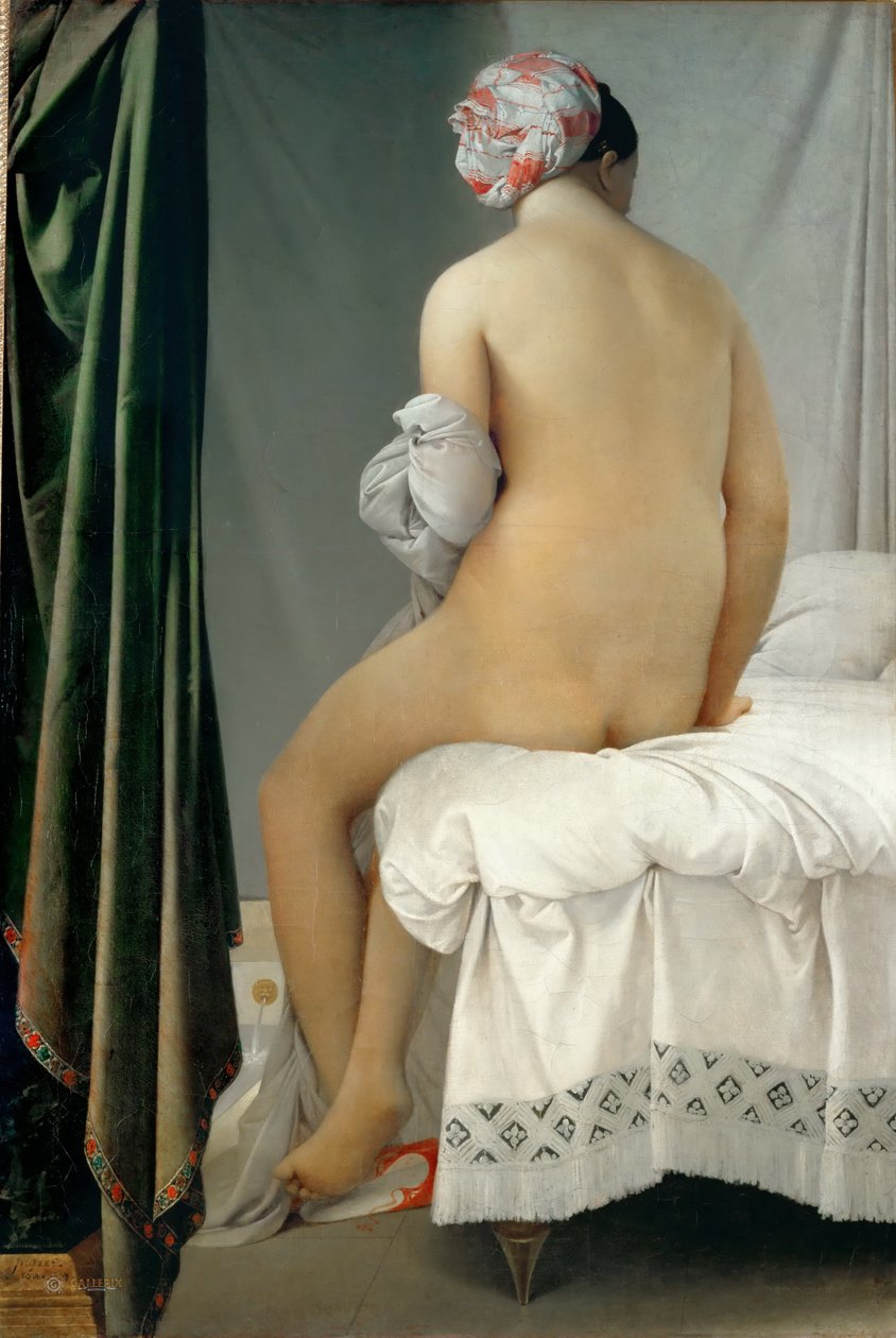 La Baigneuse Valpinçon بواسطة جان أوغست دومينيك إنجرس