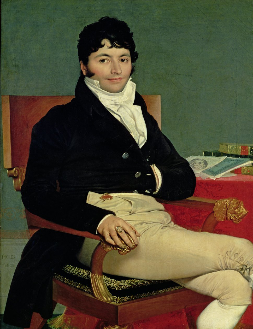 فيليبيرت ريفيير (1766-1816) 1805 بواسطة جان أوغست دومينيك إنجرس