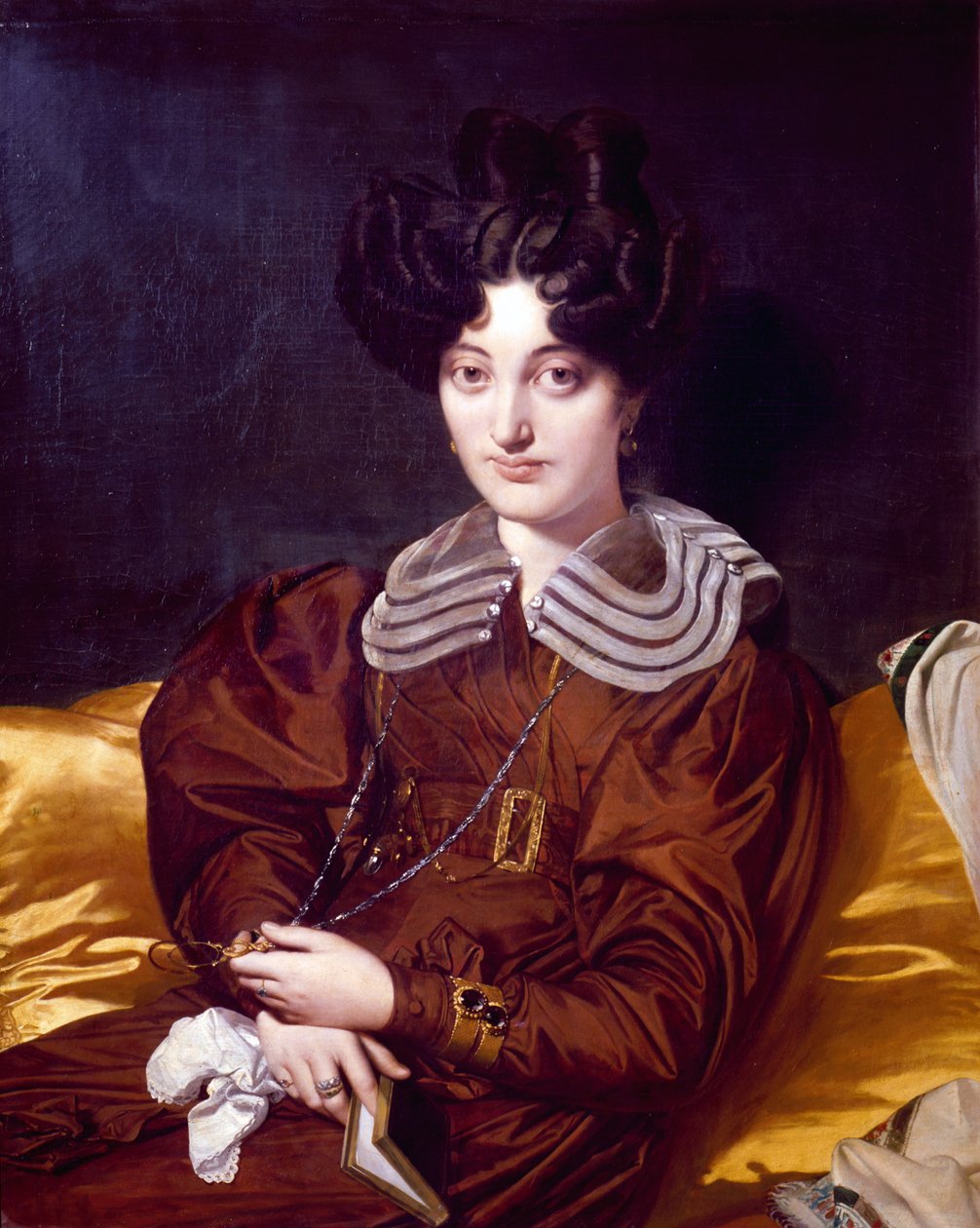 صورة لسوزان كلاريس دي سالفاينغ دي بويسيو ، مدام ماركوت دي سانت ماري ، 1826 بواسطة جان أوغست دومينيك إنجرس