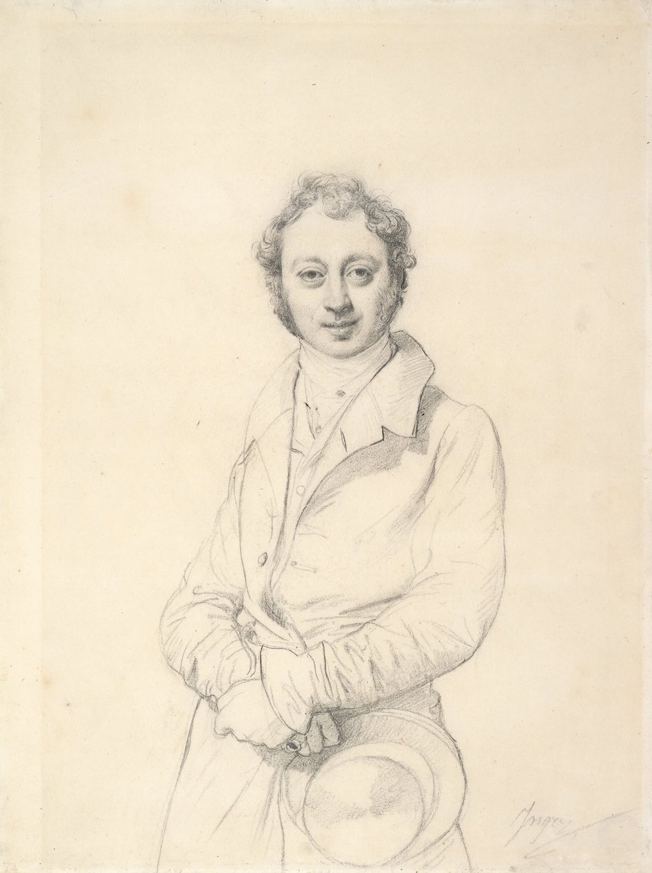 عالم الآثار Désiré-Raoul Rochette ، ج. 1830 بواسطة جان أوغست دومينيك إنجرس