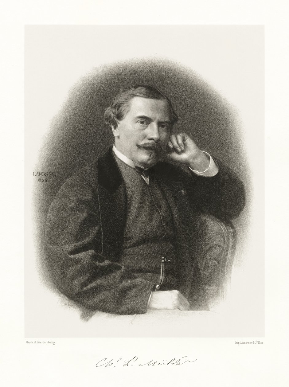 تشارلز لويس مولر ، 1865-66 بواسطة جان بابتيست أدولف لافوس