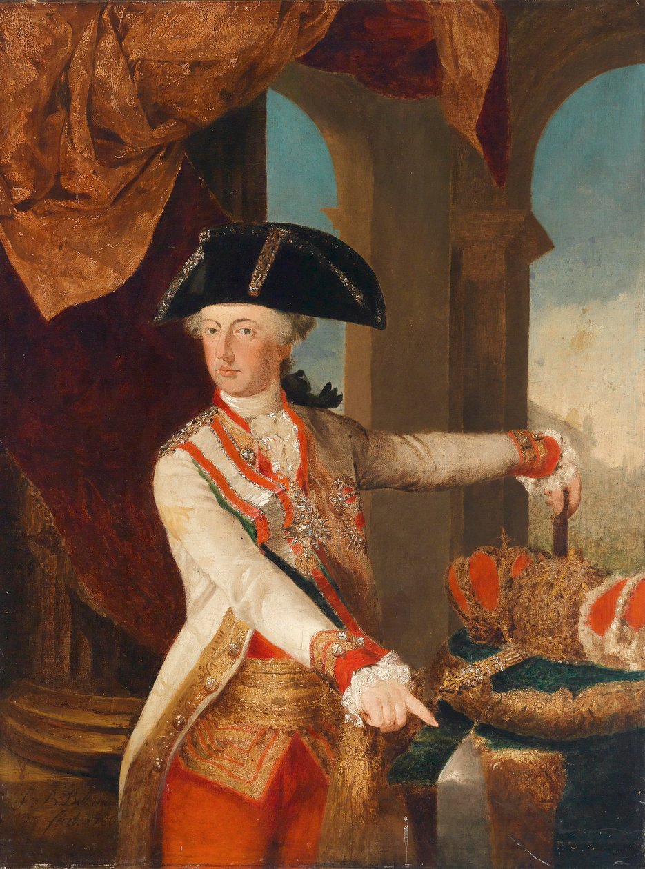 القيصر جوزيف الثاني. (1741-1790) بواسطة جان بابتيست بيلمانز