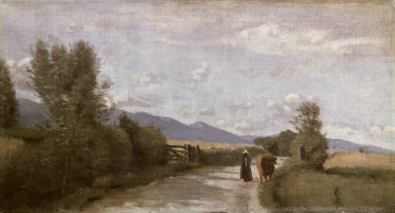 Dardagny ، صباح ، 1853 بواسطة جان بابتيست كميل كوروت