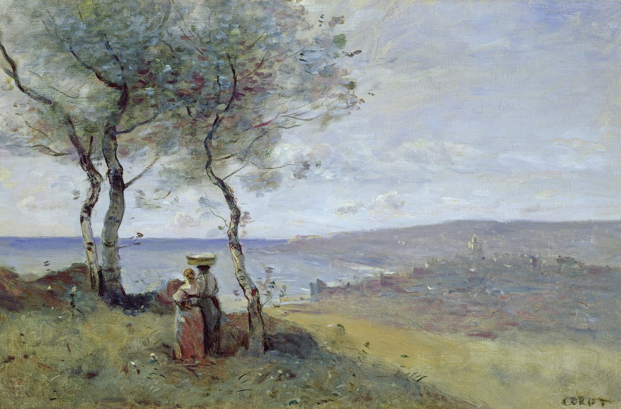 تذكار القديس جان دي لوز 1872 بواسطة جان بابتيست كميل كوروت