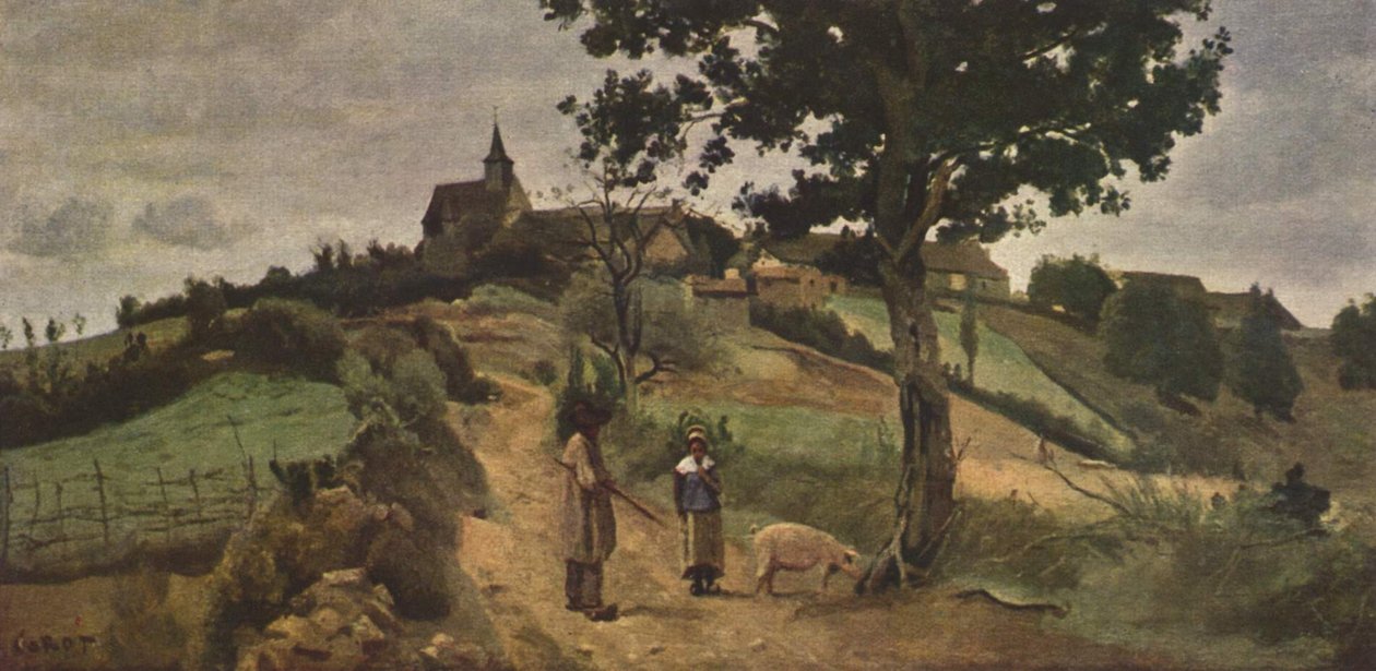 St-André-en-Morvan بواسطة جان بابتيست كميل كوروت