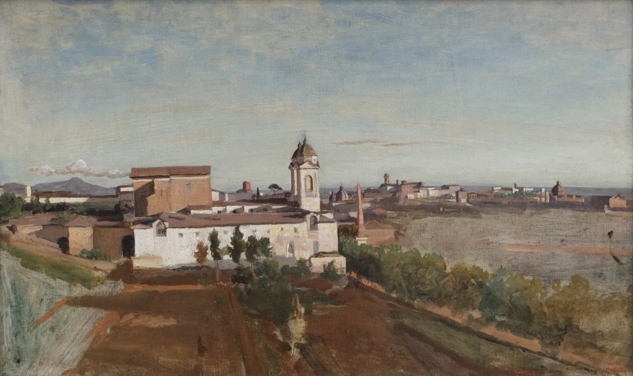 Trinità dei Monti بواسطة جان بابتيست كميل كوروت