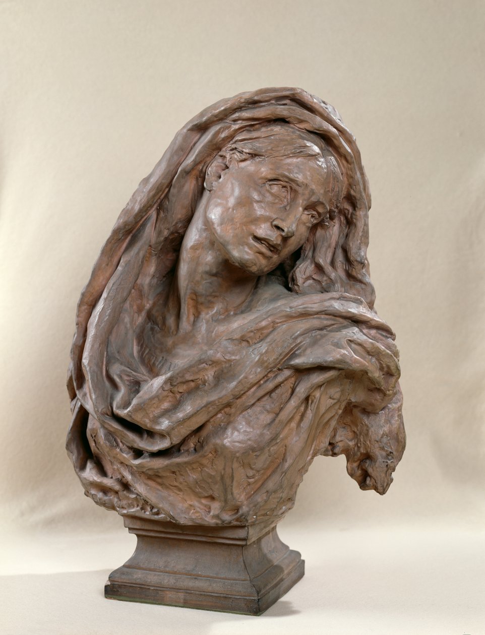 ماتر دولوروسا ، 1869-1870 (الطين) بواسطة جان بابتيست كاربو