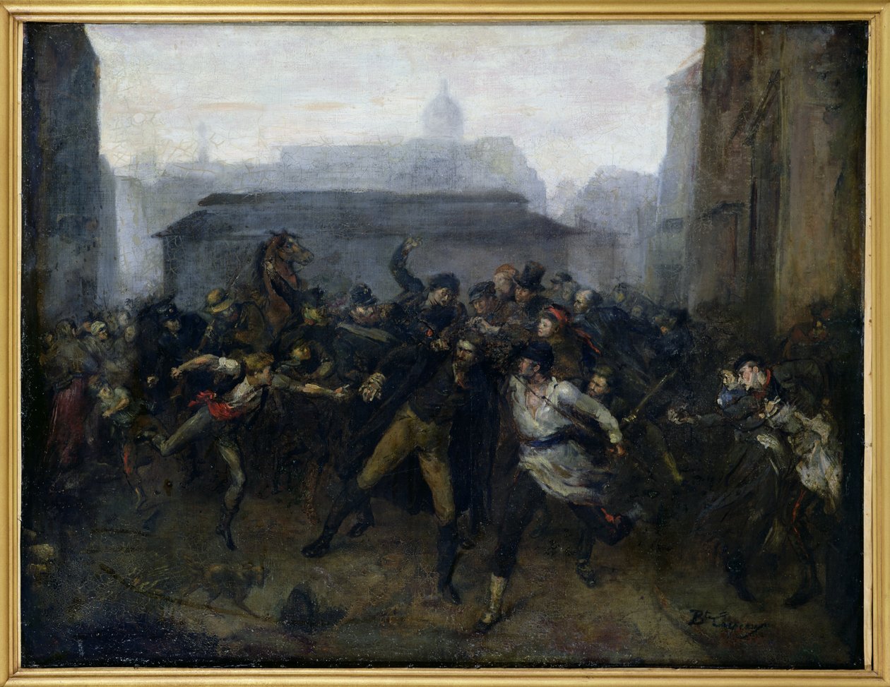 الجاسوس ، حلقة حصار باريس ، 1871 بواسطة جان بابتيست كاربو