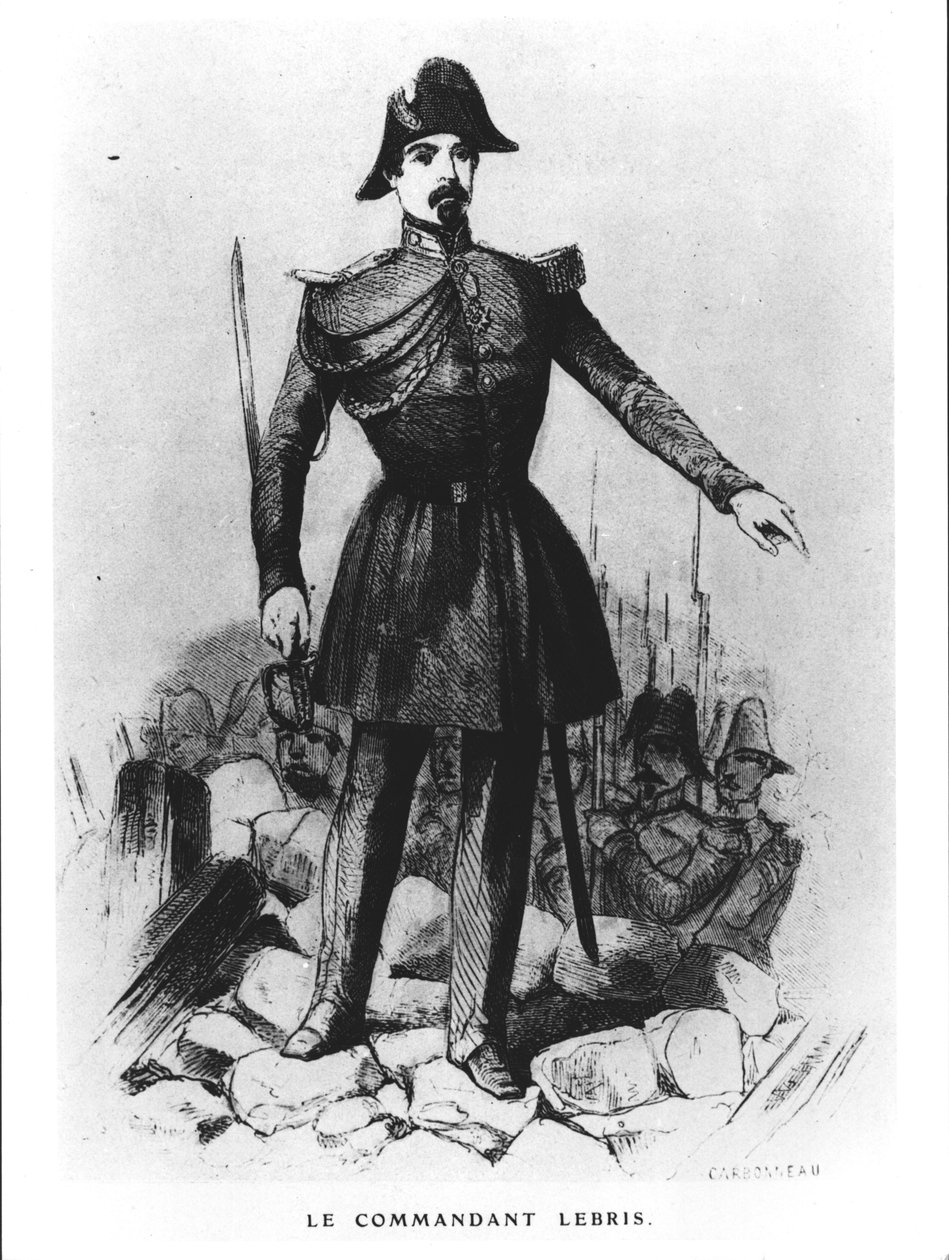 القائد ليبريس ، c.1848 بواسطة جان بابتيست تشارلز كاربونو