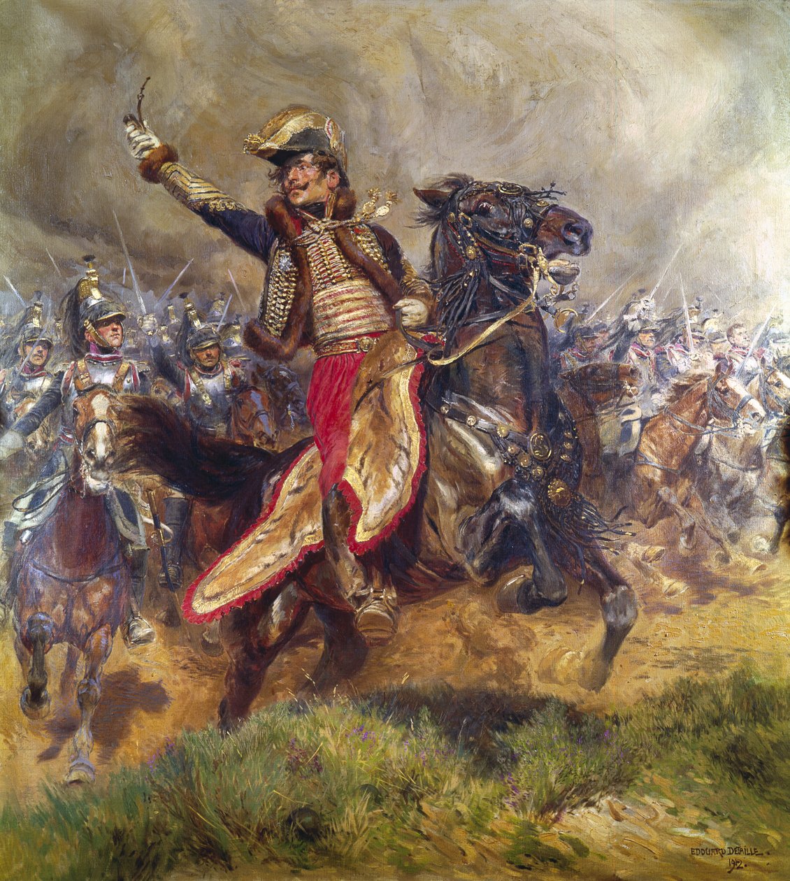 الجنرال أنطوان تشارلز لويس لاسال (1775-1809) 1912 بواسطة جان بابتيست إدوارد التفاصيل