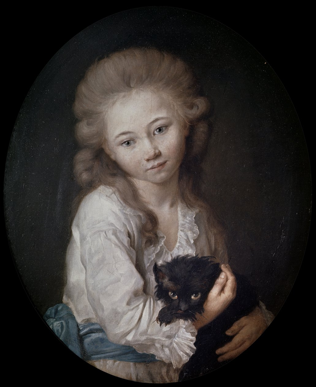 روح Baculard d&39;Arnaud ، 1776 بواسطة جان بابتيست غريوز