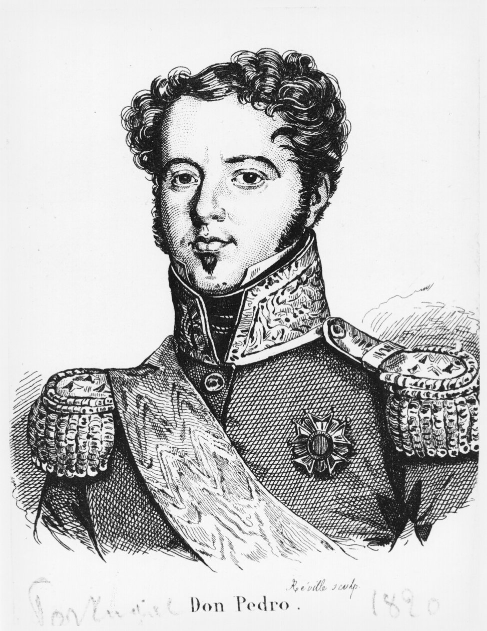 بيدرو الأول (1798-1834) إمبراطور البرازيل ، ج. 1820 بواسطة جان بابتيست ريفيل