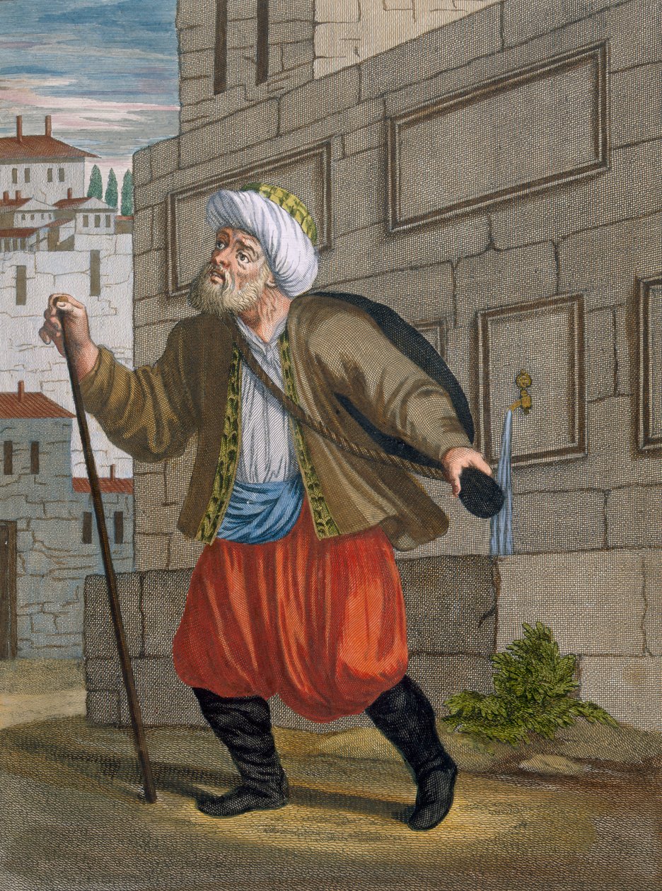 A Saka ، لوحة 59 من "مجموعة مائة مطبوعة تمثل الأمم المختلفة لبلاد الشام" بقلم تشارلز دي فيريول ، نقشها جيرارد سكوتن (1671-1716) ، 1707-08 بواسطة جان بابتيست فانمور