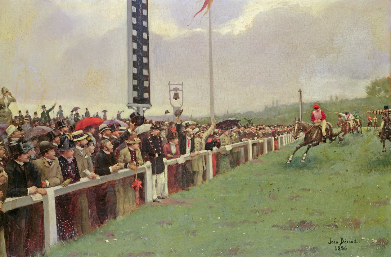 الدورة التدريبية في Longchamps ، 1886 بواسطة جان بيرود