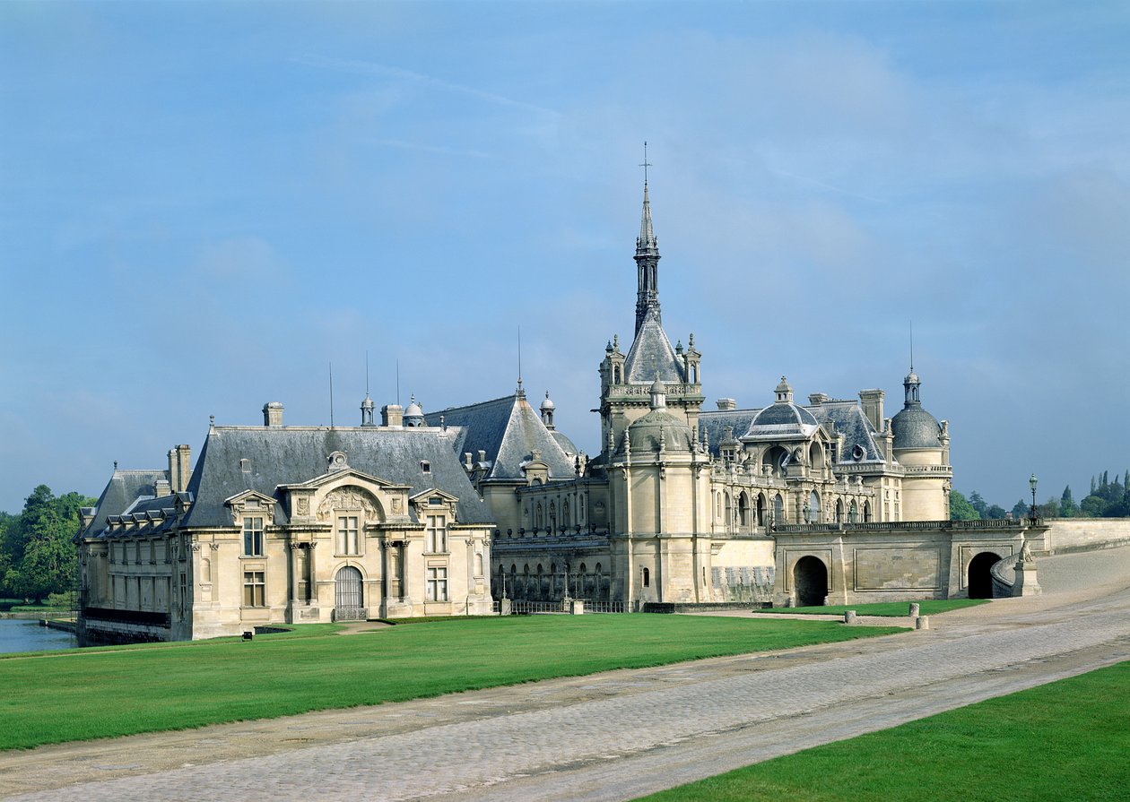 ال Petit Chateau ، يسمى أيضًا Chatelet أو Capitainerie ، برج الكنيسة والقصر الكبير ، c.1560 بواسطة جان بولانت