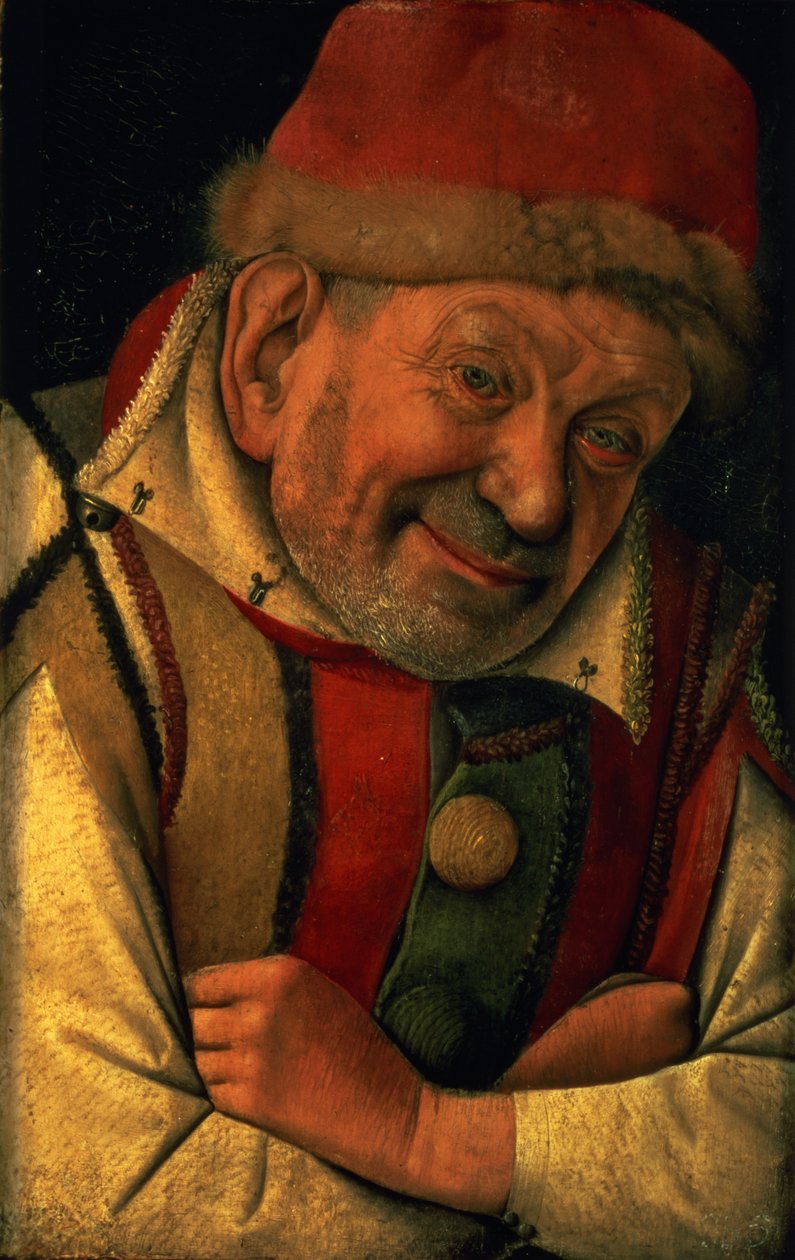 جونيلا ، مهرج محكمة فيرارا ، c.1445 (لوحة) بواسطة جان فوكيه