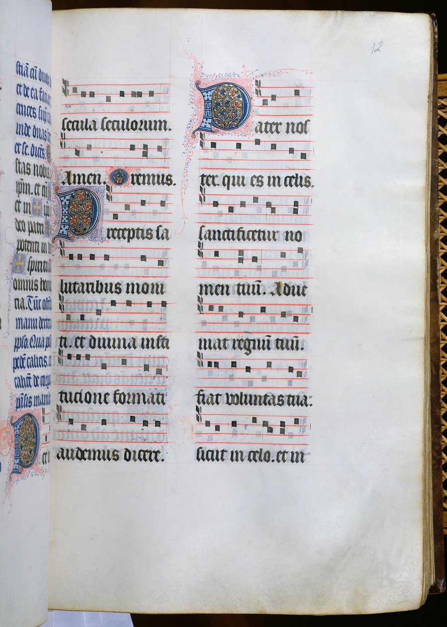 مس 412 صفحة من Missal de Paris ، c.1475 بواسطة جان فوكيه
