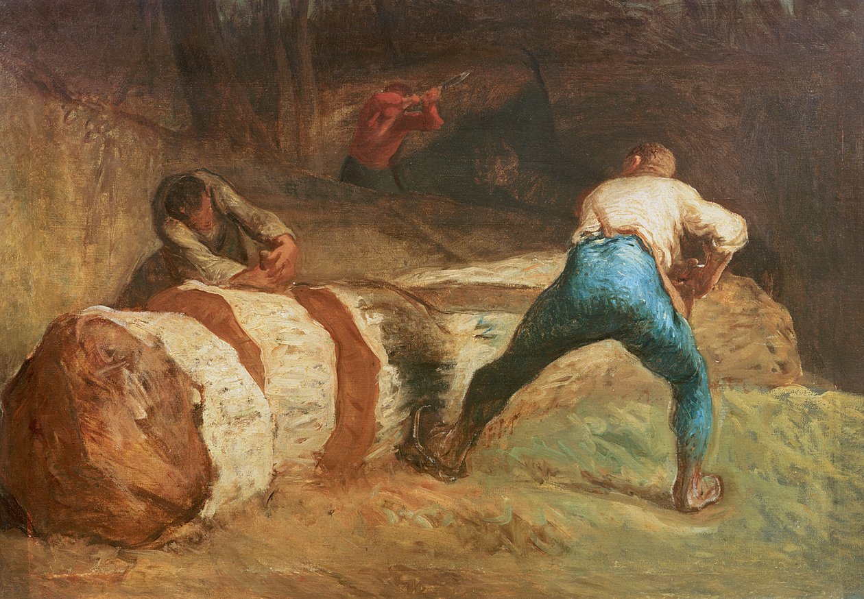 The Wood Sawyers ، 1848 بواسطة جان فرانسوا ميلت