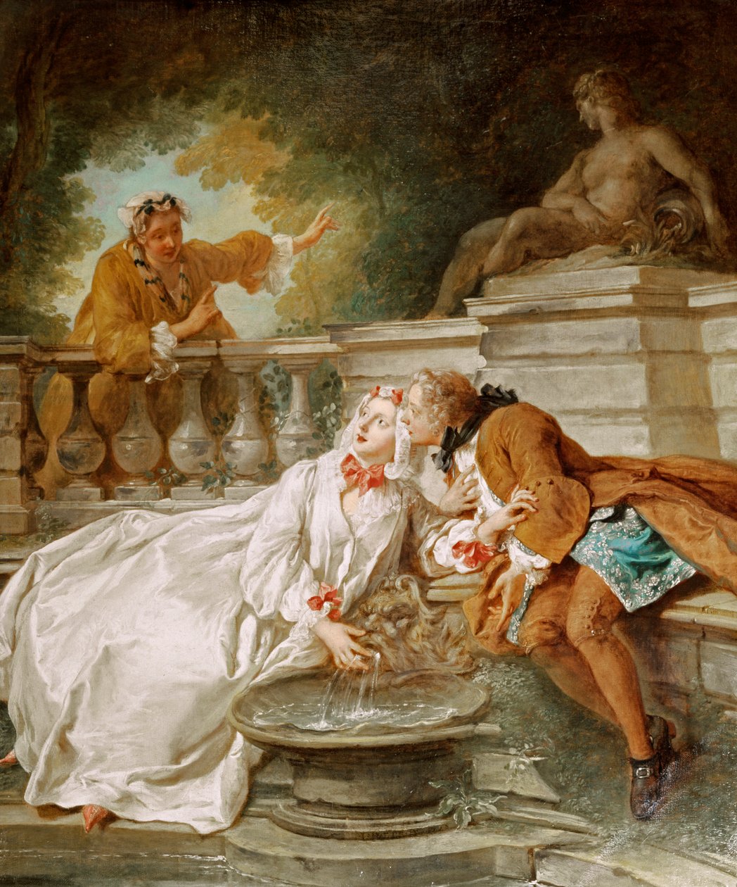 The Alarm or La Gouvernante Fidele ، 1723 بواسطة جان فرانسوا دي تروي