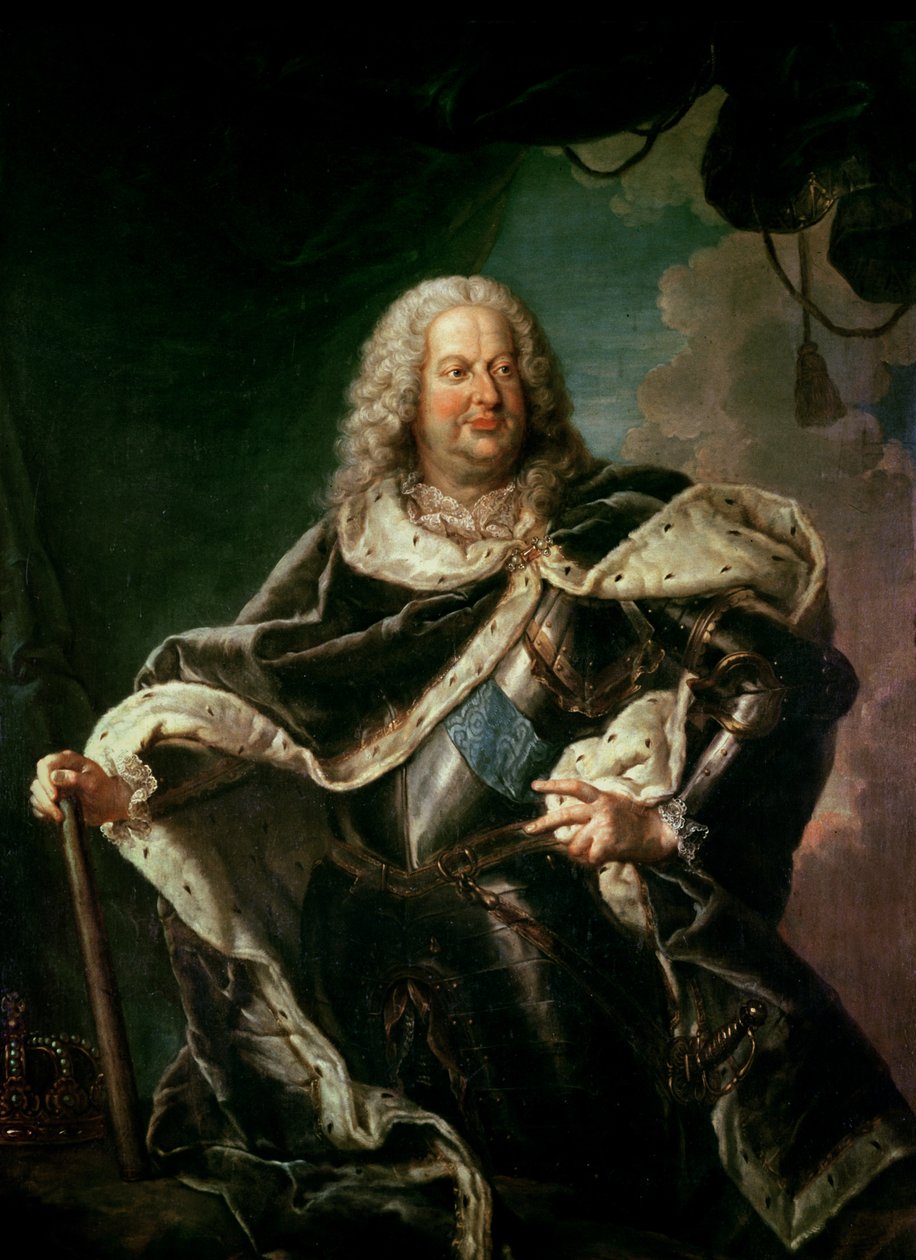 ستانيسلاس ليسزينسكي (1677-1766) ملك بولندا بواسطة جان جيرارديت