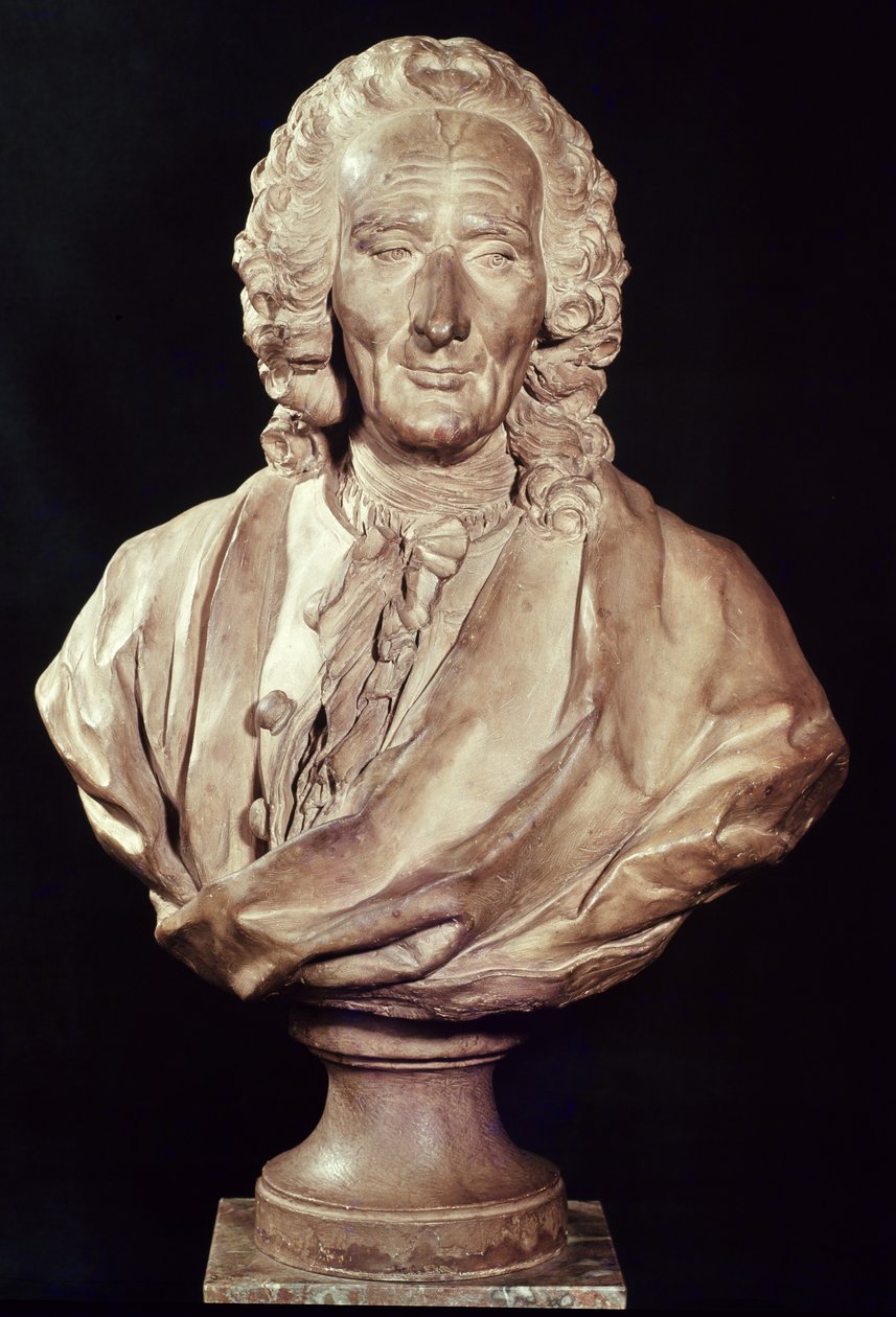 تمثال نصفي جان فيليب رامو (1683-1764) 1760 بواسطة جان جاك كافيري