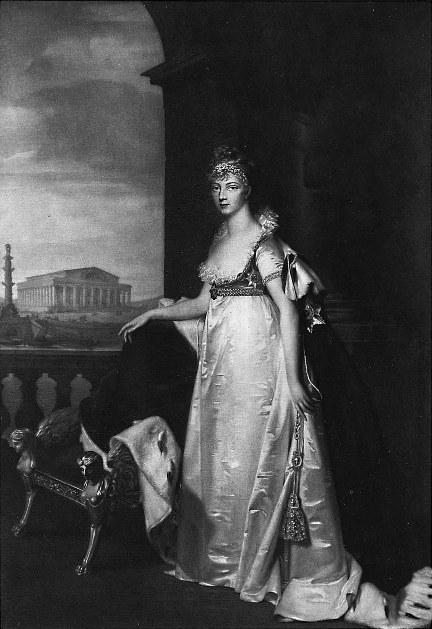 صورة إليزابيث أليكسييفنا (1779-1826) بواسطة جان لوران موسنييه