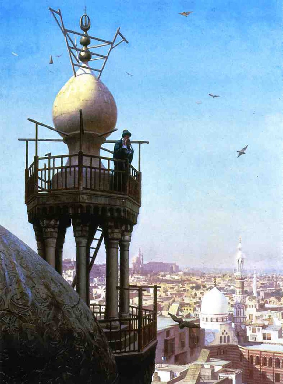 دعوة المؤذن ، 1878 بواسطة جان ليون جيروم