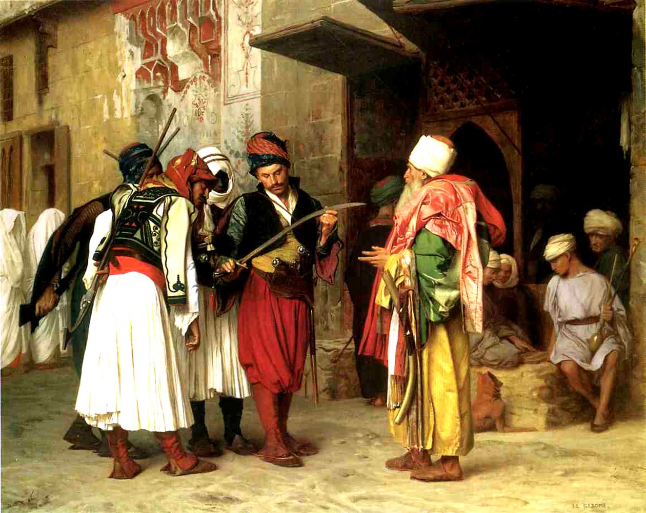 تاجر ملابس قديم ، القاهرة ، 1866 بواسطة جان ليون جيروم