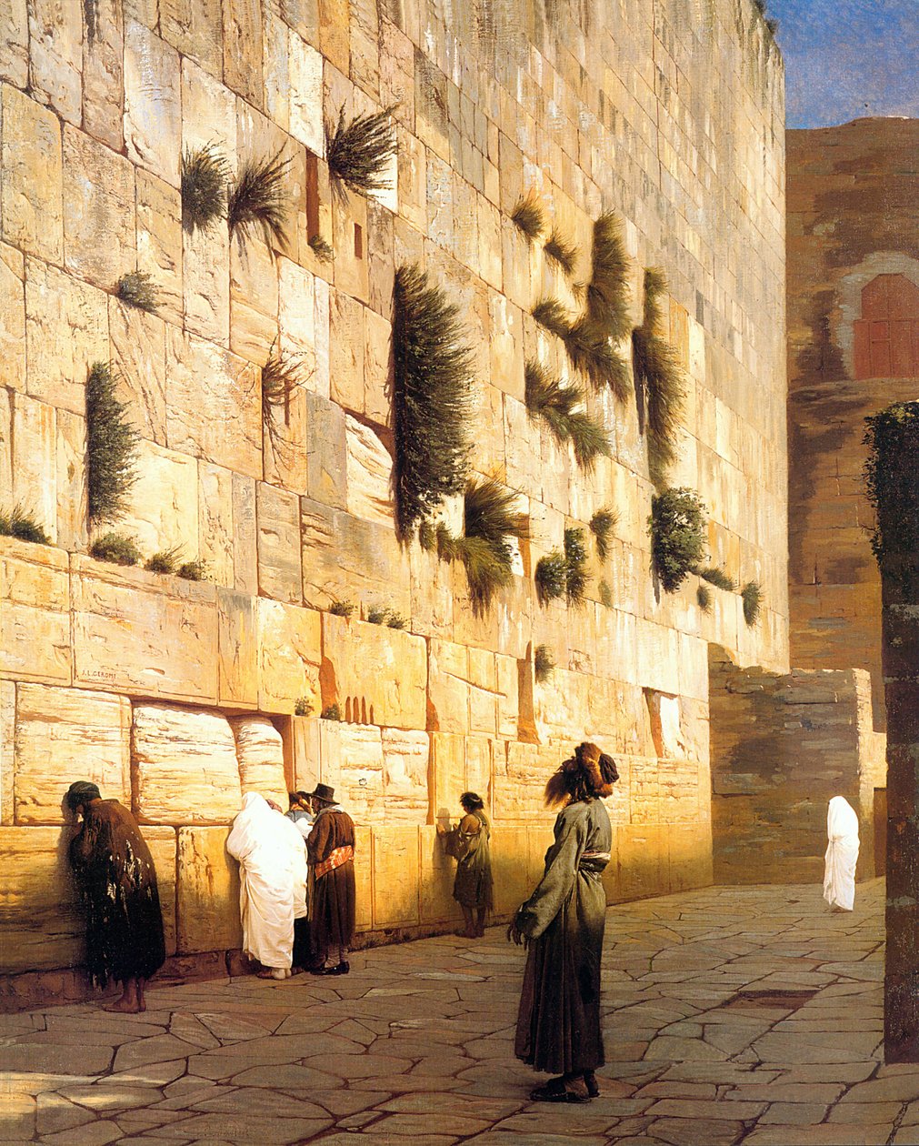 سور سليمان في القدس بواسطة جان ليون جيروم