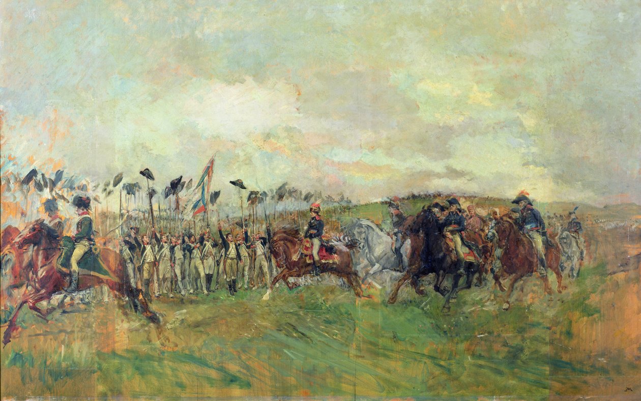 صباح معركة Castiglione ، 5 أغسطس 1796 بواسطة جان لويس إرنست ميسونييه
