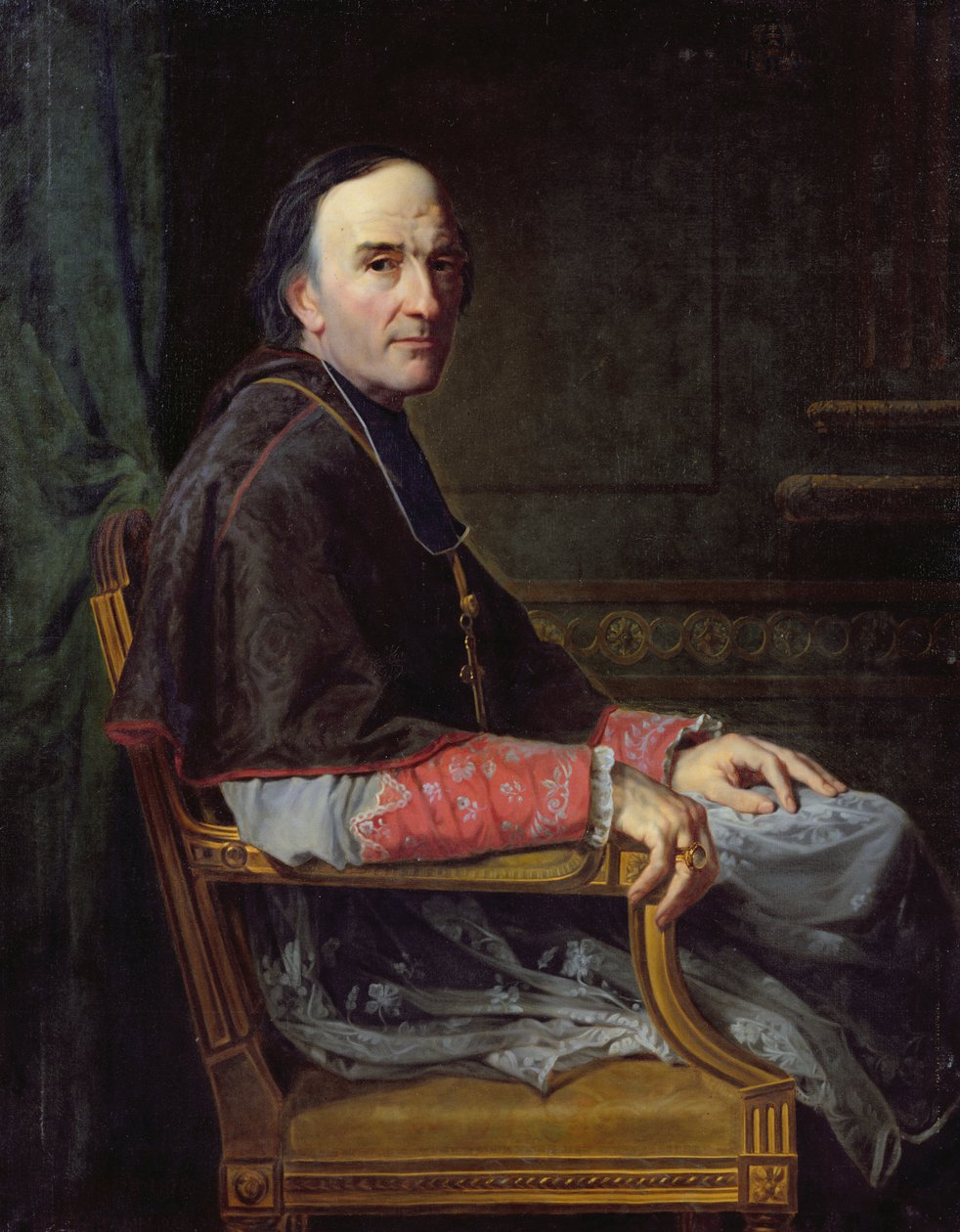 جورج دربوي (1813-1871) رئيس أساقفة باريس ، 1878 بواسطة جان لويس فيكتور فيجر دو فينيو