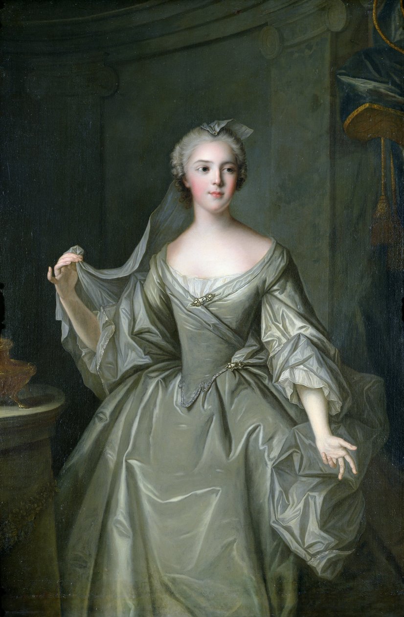 مدام صوفي دي فرانس (1734-1782) كعذراء فيستال بواسطة جان مارك ناتييه