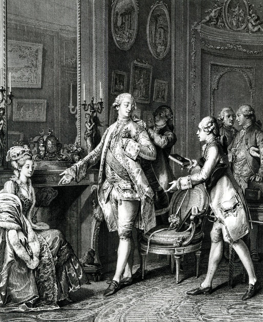 لا غراندي تواليت ، 1780 بواسطة جان ميشيل الأصغر مورو
