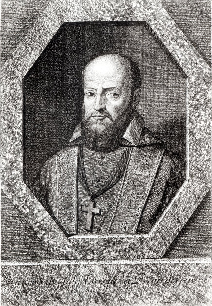 صورة فرانسوا دي ساليس (1567-1622) بواسطة جان مورين