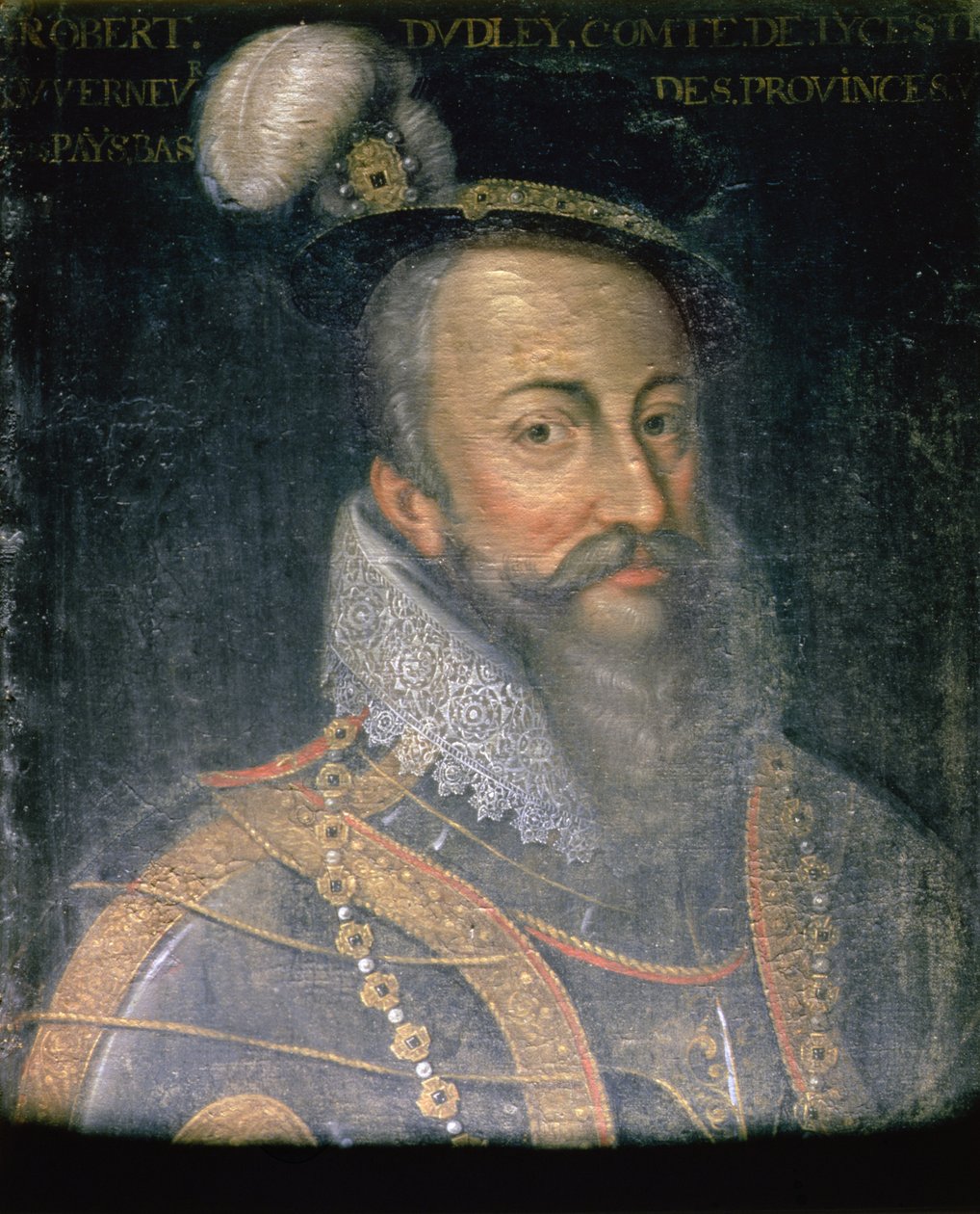 صورة لروبرت دادلي (1532-1588) إيرل ليستر بواسطة جان لوران موسنييه
