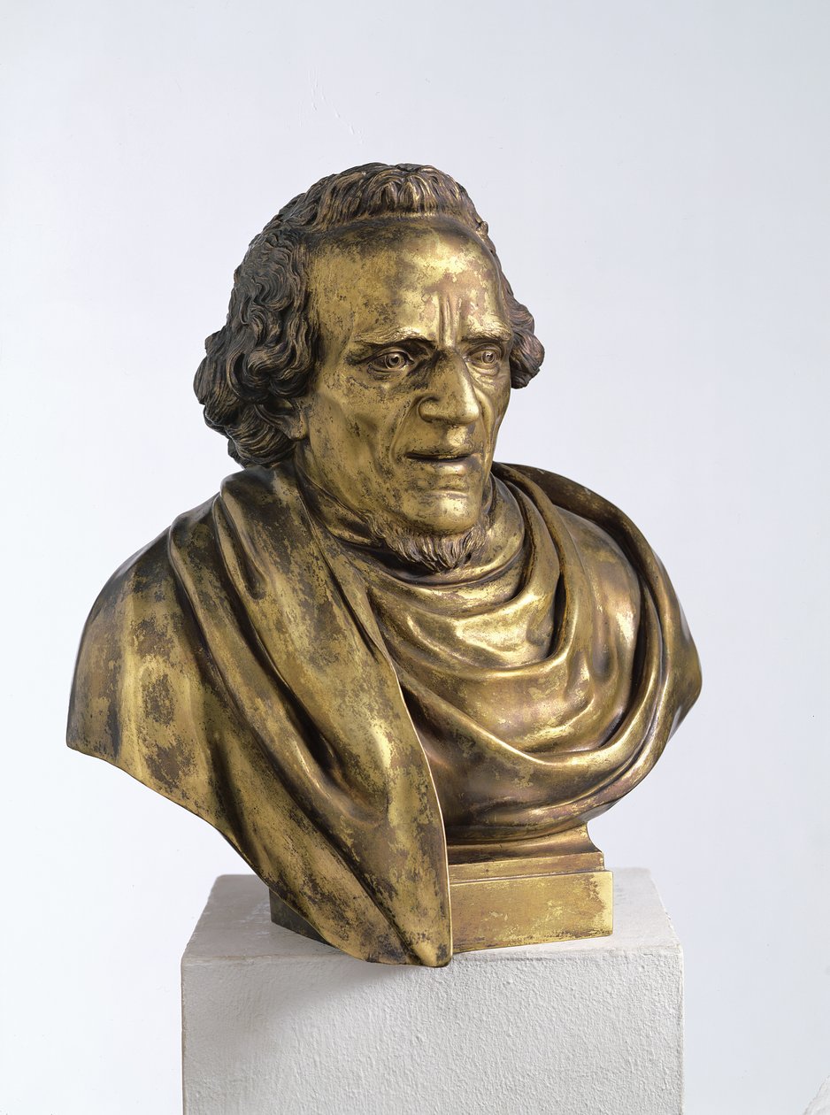 صورة لموسى مندلسون (1729-86) ، 1785 (برونزية) بواسطة جان بيير أنطوان تاسيرت